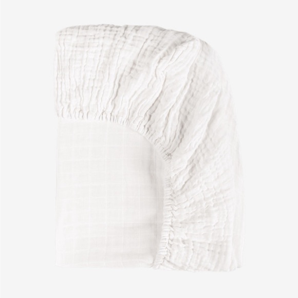 NWOT Babyletto white organic midi crib sheets set of 2 - Picture 6 of 11